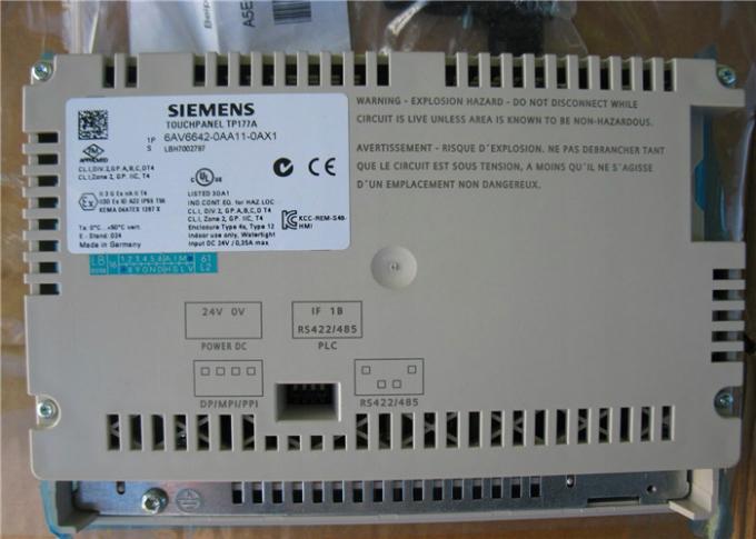 세륨 Simatic 터치 패널 6AV6642-0AA11-0AX1/6AV6 642-0AA11-0AX1BRAND
