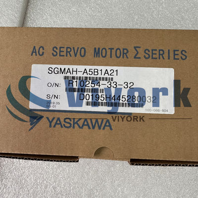 Yaskawa SGMAH-A5B1A21 Brushless AC Servo Motor 400W 2.6A NEW