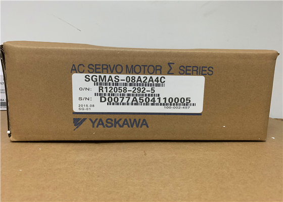 Yaskawa SGMAS-08A2A4C AC Servo Motor 750W 200V 5.4AMPS 3000RPM NEW