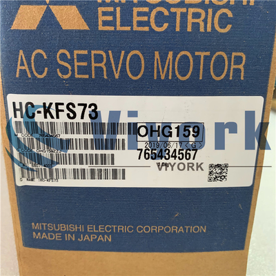 미쓰비시 HC-KFS73 AC 서보 모터 5.6AMP 103VAC 3000RPM 750W 3AC