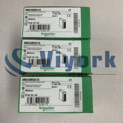 Schneider MODICON BMXAMI0410 ANALOG INPUT MODULE 4 INPUTS 16 BITS RESOLUTION NEW