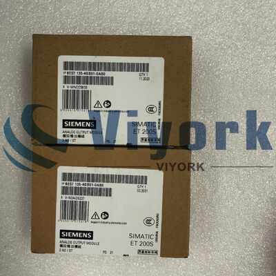 Siemens 6ES7135-4GB01-0AB0 MODULE SIMATIC DP FOR ET 200S 2 AO I 15 MM WIDTH NEW
