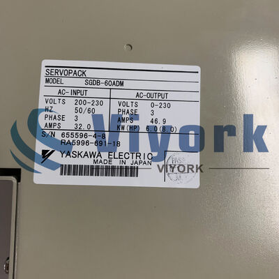Yaskawa SGDB-60ADM AC SERVO DRIVE NEW&ORIGINAL