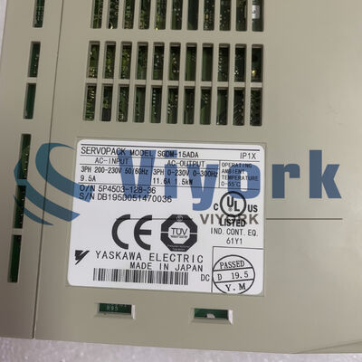 Yaskawa SGDM-15ADA SERVO DRIVE 1.5KW 230V 9.5A NEW