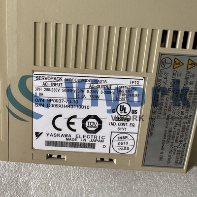 NEW Yaskawa SGDS-08A01A SERVO DRIVE 200-230V IN 0-230V 750W OUT SERVOPACK