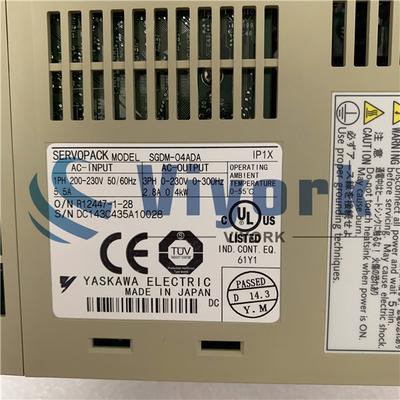 400W 1 Phase 230VAC Servo Motor Amplifier SGDM-04ADA