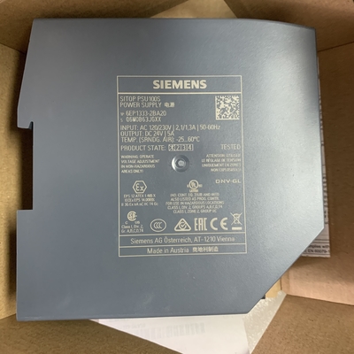 새로운 지멘스 6EP1333-2BA20 전원 공급기 SITOP PSU100S 5A 120/230V